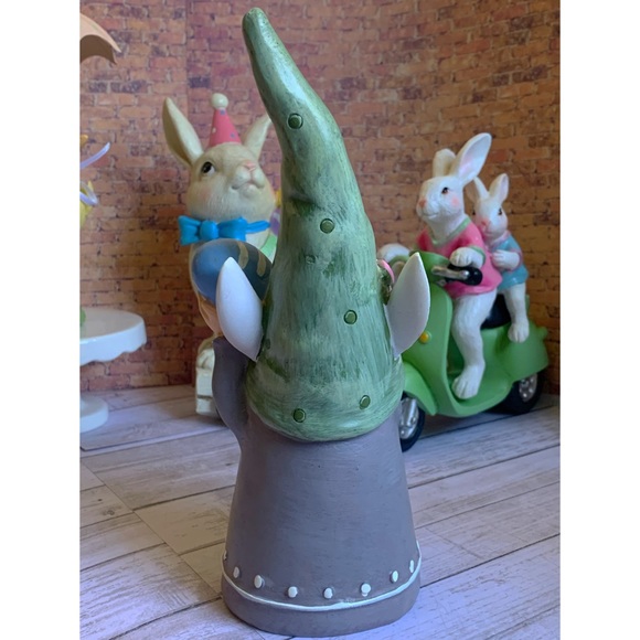 Set of 2 Easter Spring Gnome Figurines - Picture 6 of 10